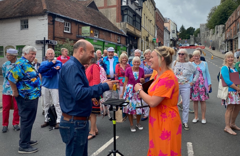 Arundel Festival Arts - Andrew with Emily Barden