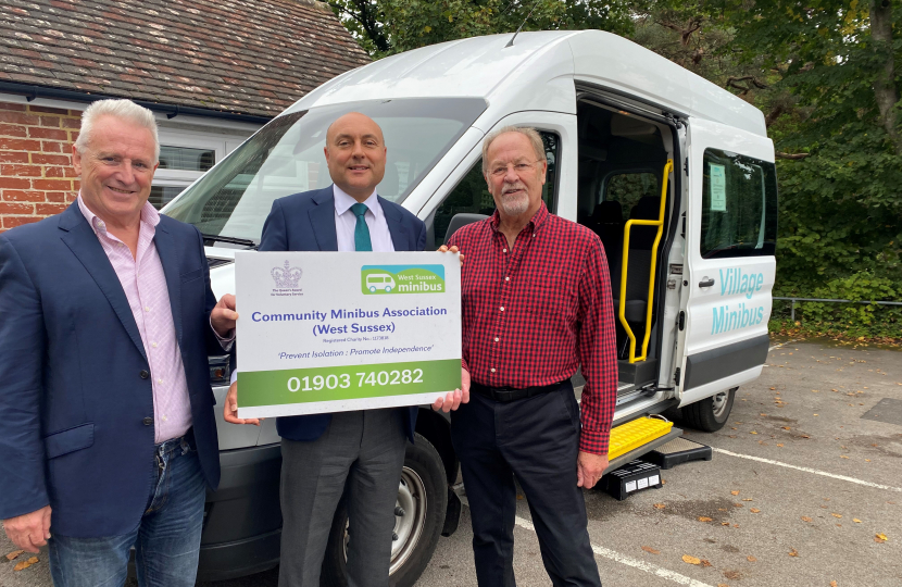 ANdrew with Gerry Toner, Chairman, and Alex Dolby, Fleet Manager