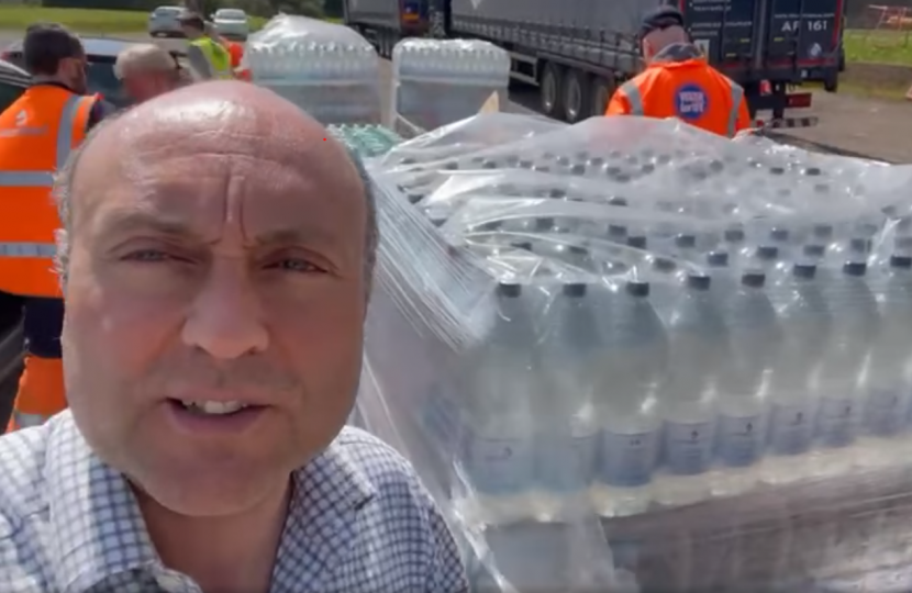 Andrew at Southern Water's water station in Pulborough 