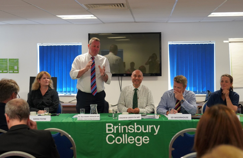 Farm to Fork Summit with farming Minister Mark Spencer 