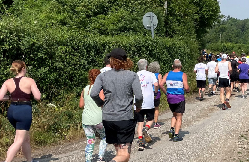 Madehurst 10k runners