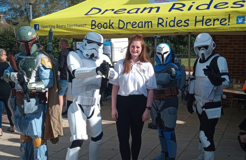 Dream rides and stormtroopers at Tyler's Trust charity fun day