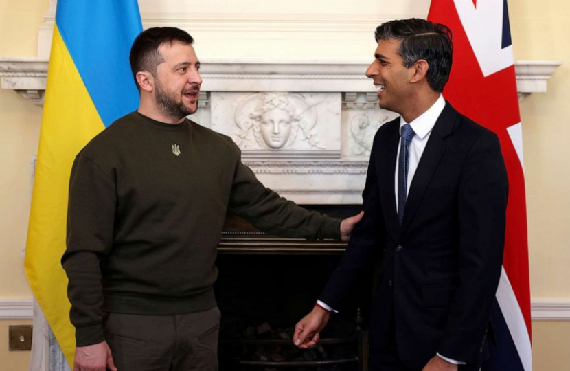 President Zelenskyy and PM Sunak