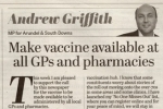 Make vaccines available at all GPs and pharmacies