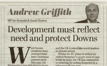 Development must reflect need and protect towns