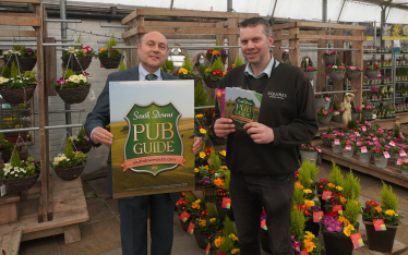 Andrew and Squires centre manager Chris Dartnell 