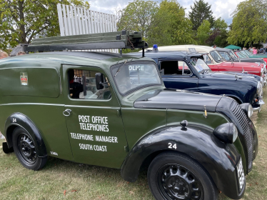 Vintage Post Office truck at Wisborough Green fete