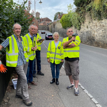 Petworth Community Speedwatch Group in North Street