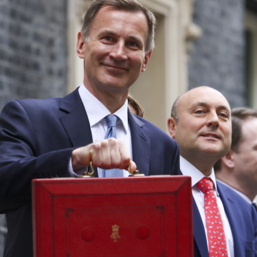 The Chancellor Jeremy Hunt with Andrew Griffith (2023)