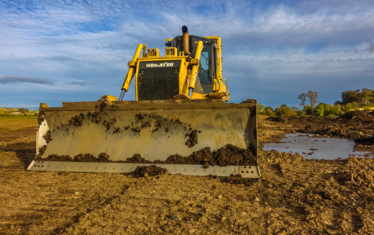 Photo of a development in the English countryside